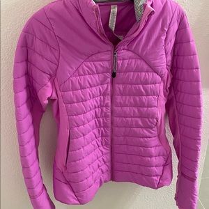 Lululemon Pink Puffer Jacket!